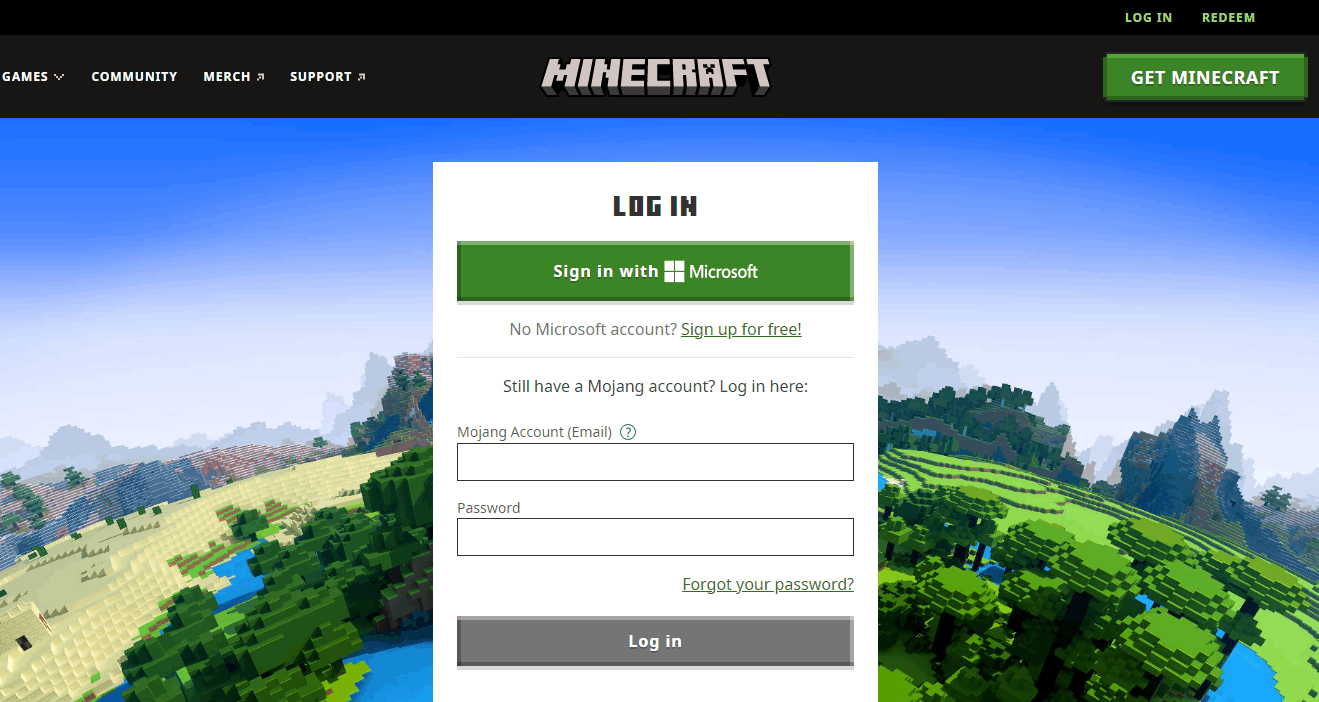 I was forced to create a new account and it wont allow me to log into -  Microsoft Community